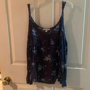 Floral off shoulder blouse by American Eagle